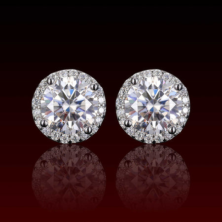Hola Moissanite Stud Earrings