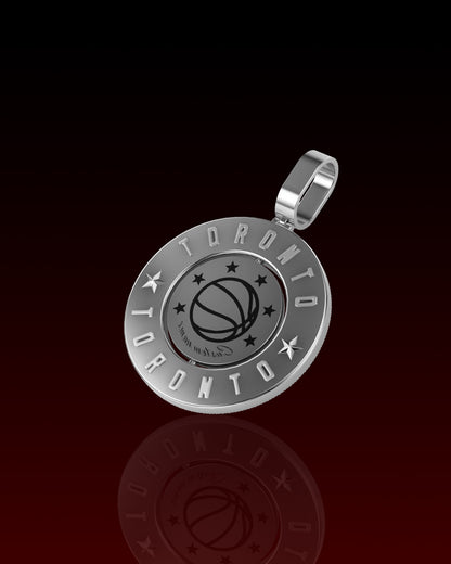 Golden Horseshoe 3D Rotating Pendant