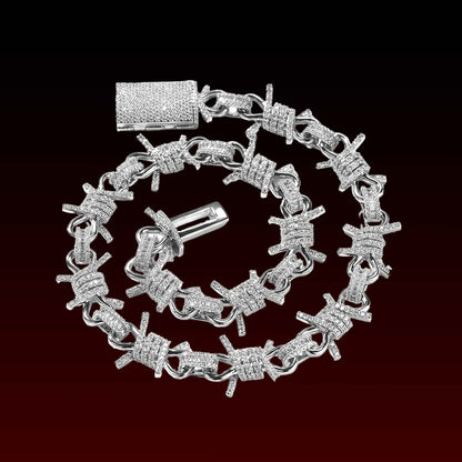 19MM Iced Barbed Wire Chain