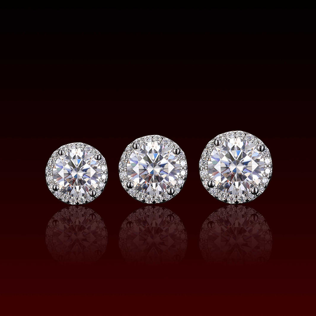 Hola Moissanite Stud Earrings