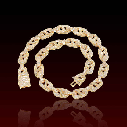 Baguette G-Link Iced Out Chain