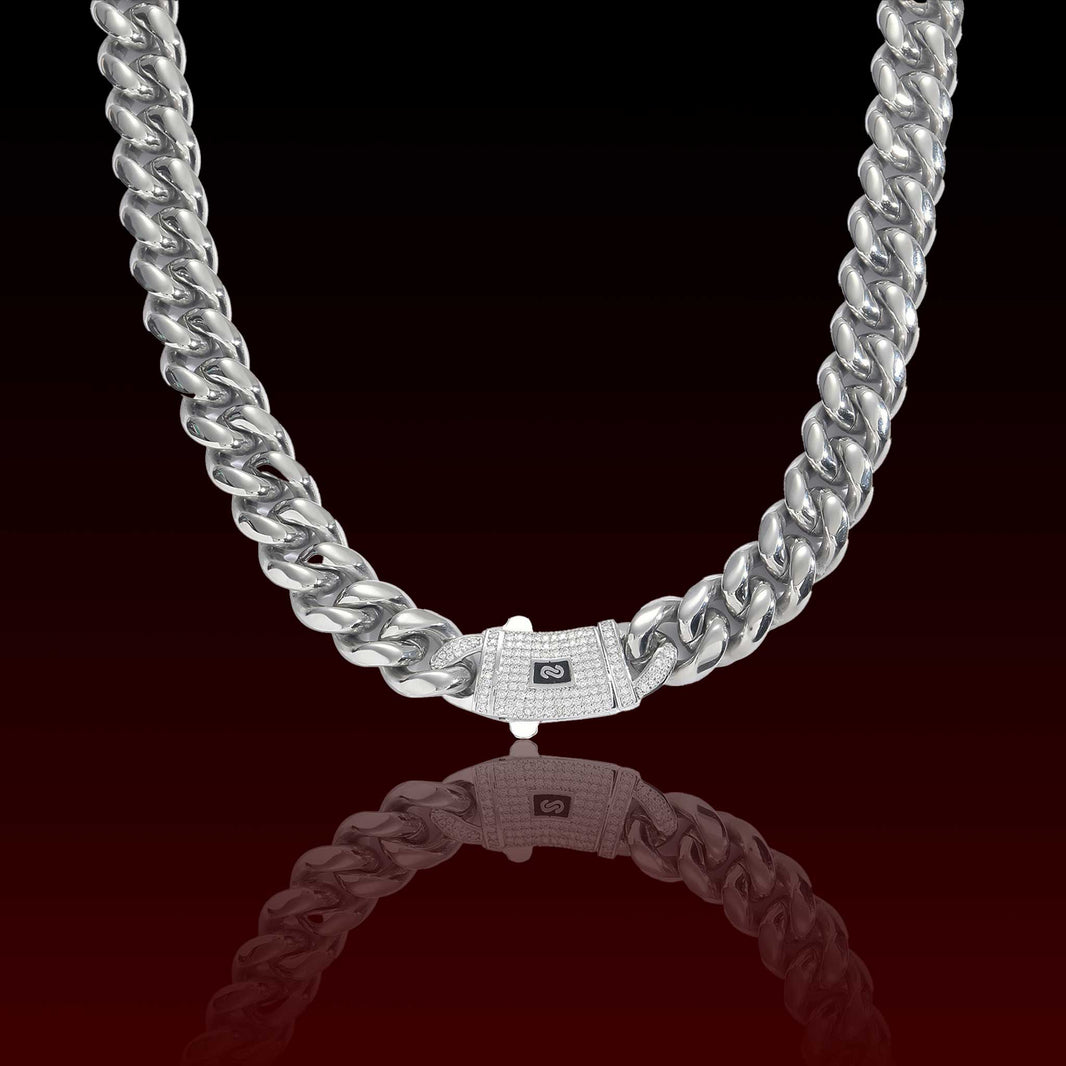 Iced Clasp Miami Cuban Chain