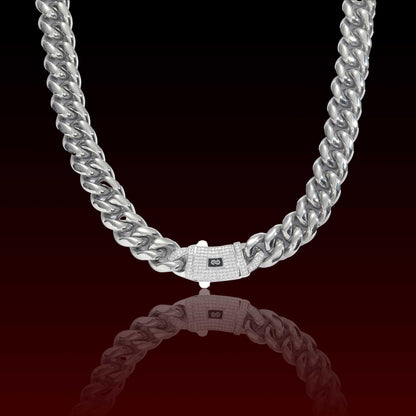 Iced Clasp Miami Cuban Chain