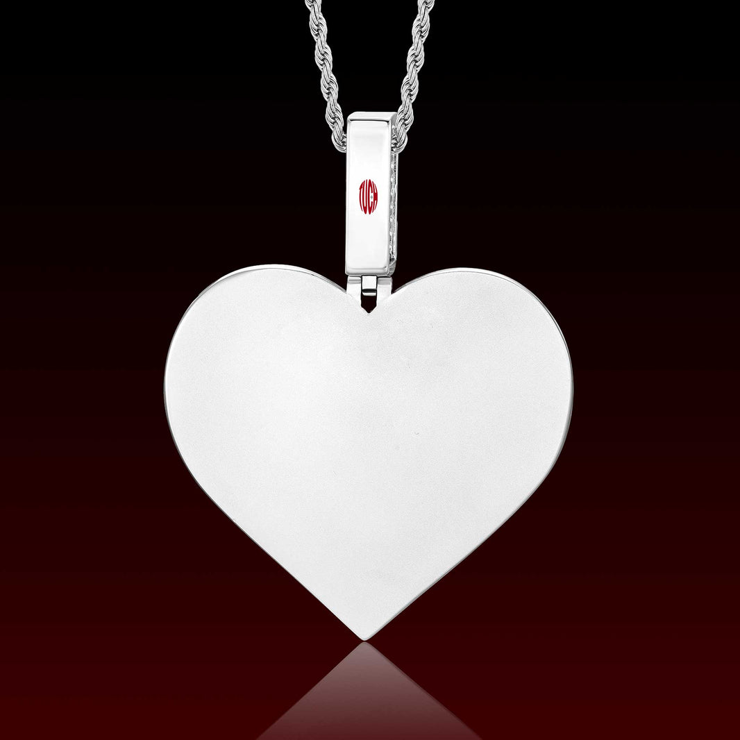 Heart Shape Photo Pendant