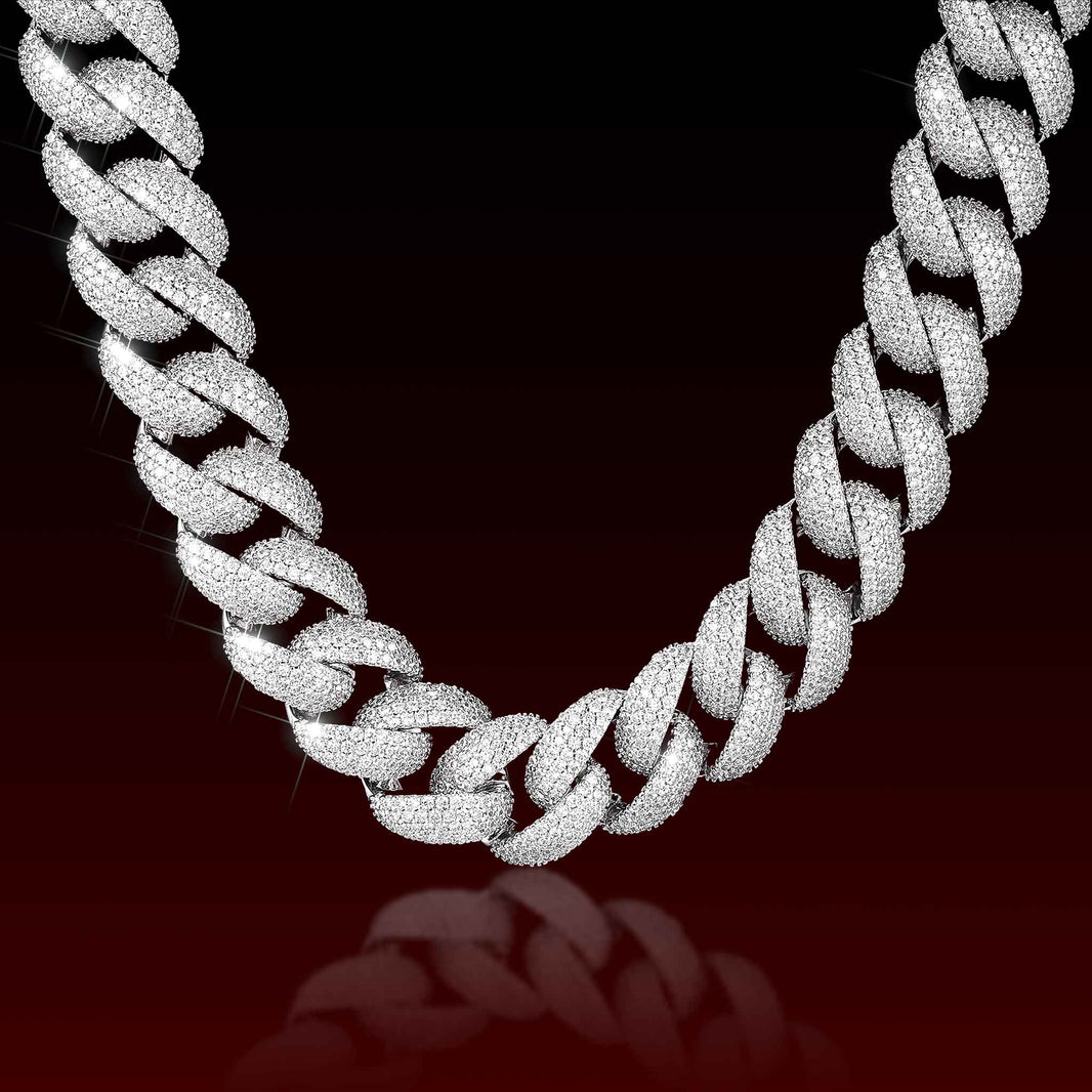 18MM Bubble Cuban Chain