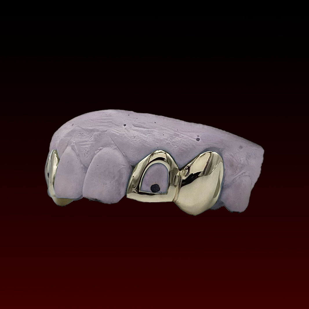 Open Face Vampire Fangs Custom Grillz