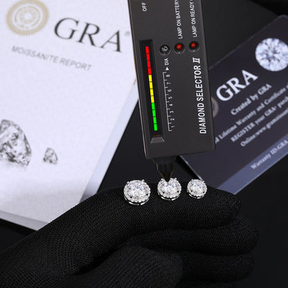Hola Moissanite Stud Earrings