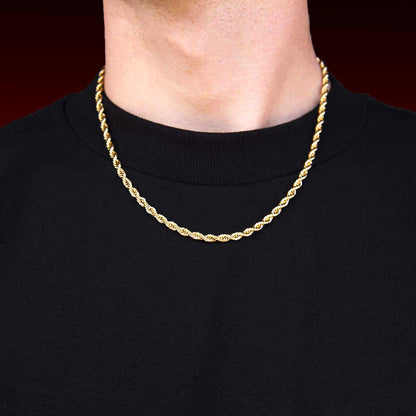 S925 Sterling Silver Rope Chain