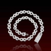 Infinity Baguette Link Iced Out Chain