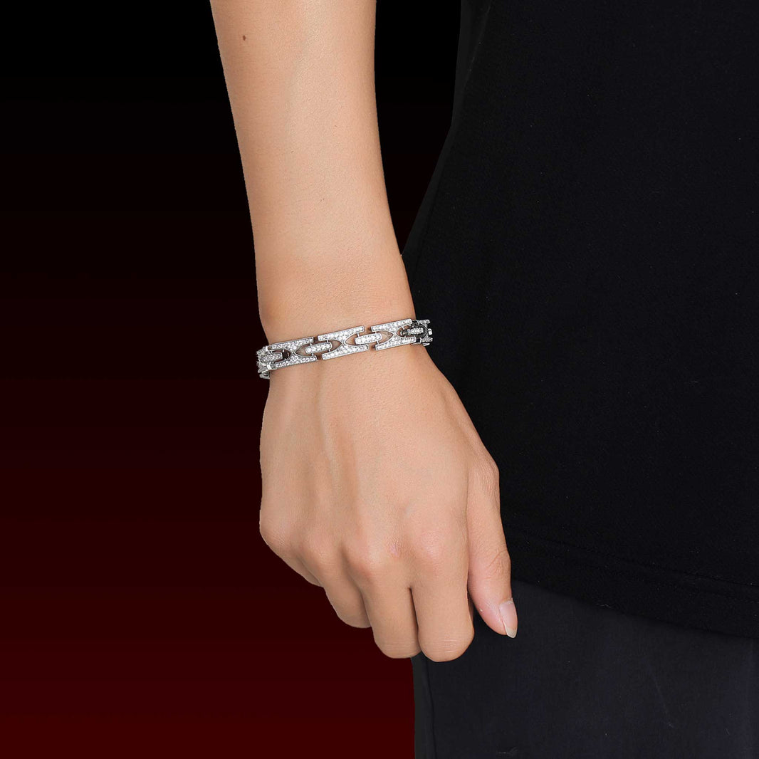 H-Link Iced Out Bracelet