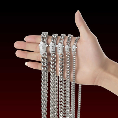 Iced Clasp Miami Cuban Chain