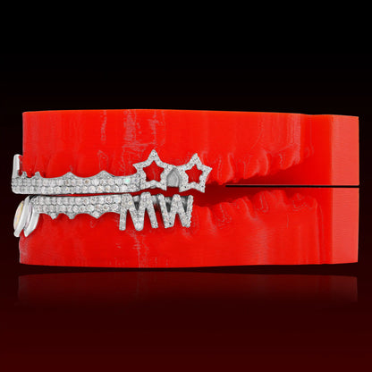 Heart Star Custom Bar Grillz