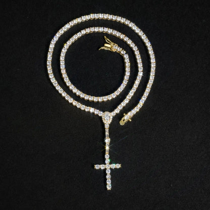 Hola Oval Rosary Tennis Chain