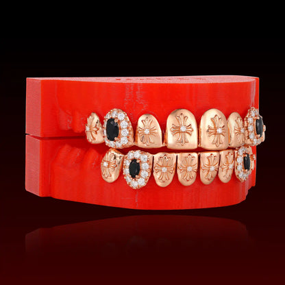 Honeymoon Fang Cross Custom Grillz