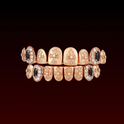 Honeymoon Fang Cross Custom Grillz