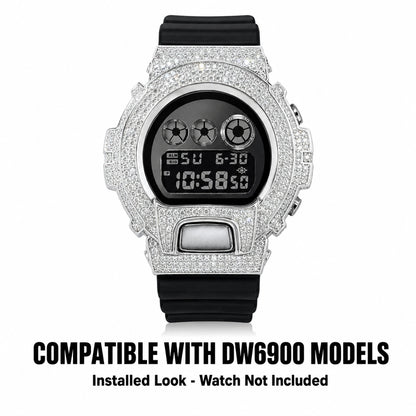 Iced Watch Bezel Compatible with DW6900