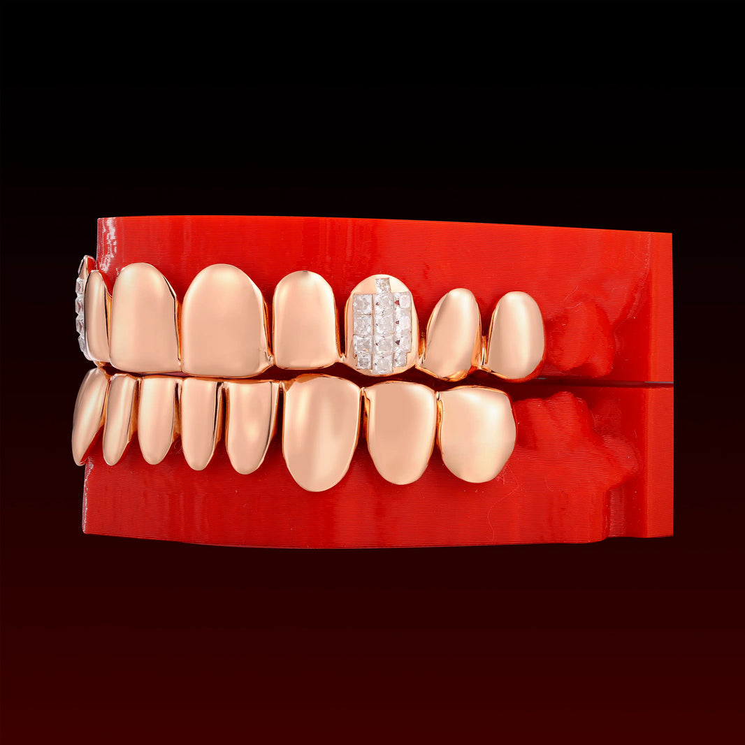 Invisible Set Fang Polished Custom Grillz