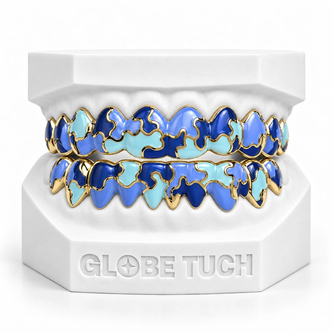 Liquid Drip Enamel Custom Grillz-First Drop