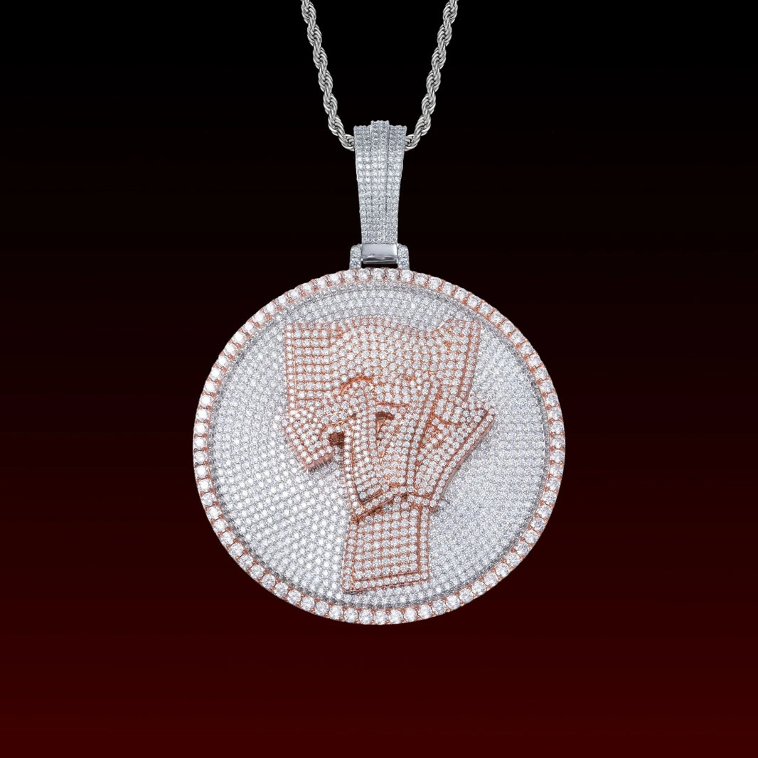 Lucky 777 Iced Out Pendant