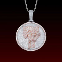 Lucky 777 Iced Out Pendant