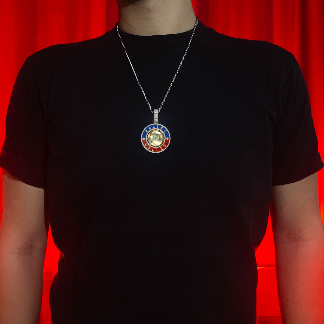 Lone Star State 3D  Rotating Pendant