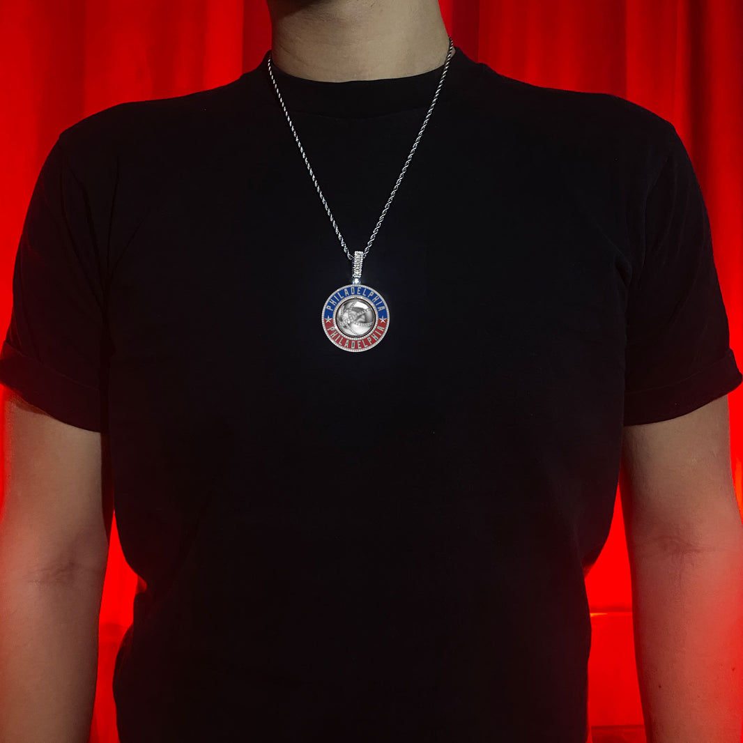 Philly Gear 3D Rotating Pendant