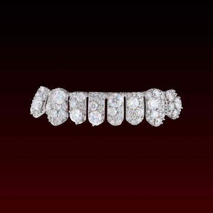 Mosaic Set Moissanite Custom Grillz