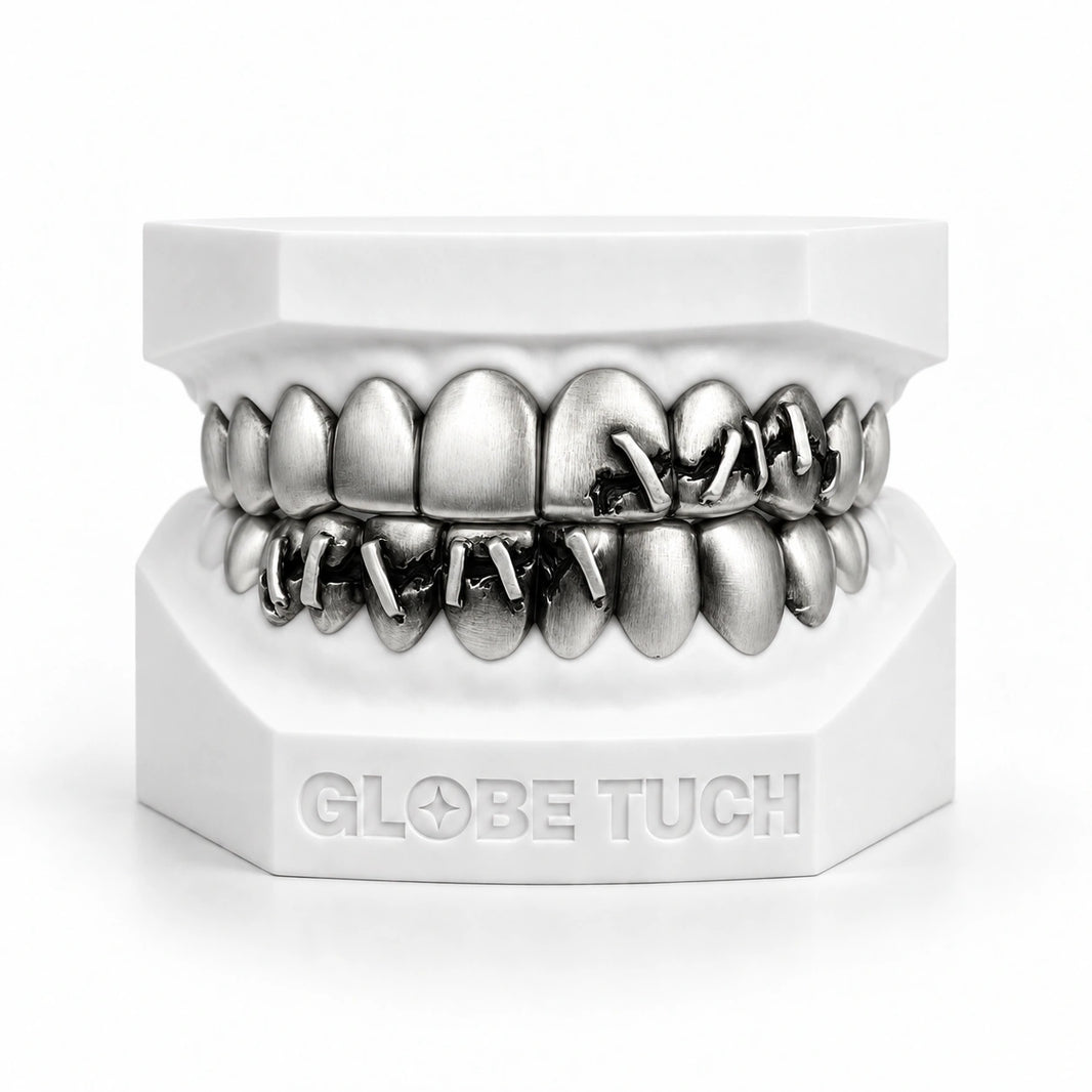 Metal Stitch Custom Grillz