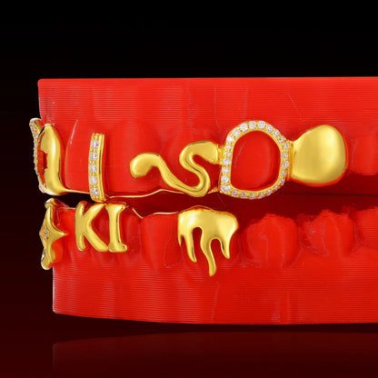 Mixed Drip Custom Grillz