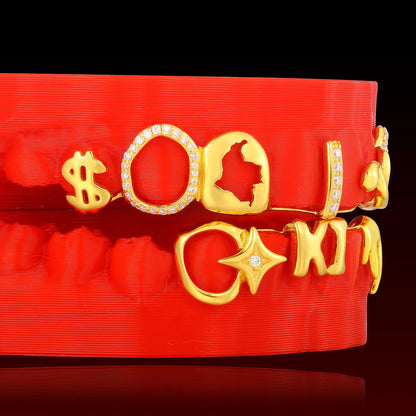 Mixed Drip Custom Grillz