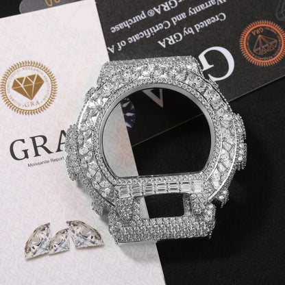 Mixed Iced Watch Bezel Compatible with DW6900