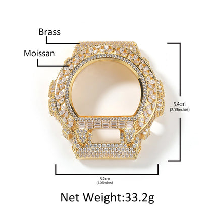 Mixed Iced Watch Bezel Compatible with DW6900