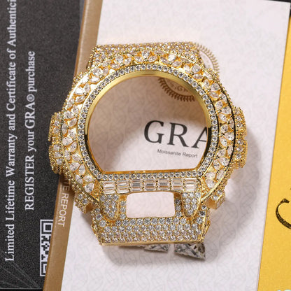 Mixed Iced Watch Bezel Compatible with DW6900