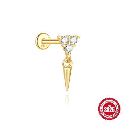 Moon Series Flat Back Stud