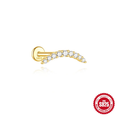 Moon Series Flat Back Stud