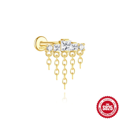 Moon Series Flat Back Stud