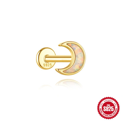 Moon Series Flat Back Stud