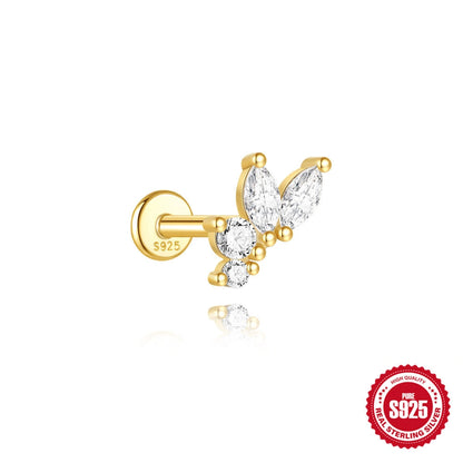 Moon Series Flat Back Stud