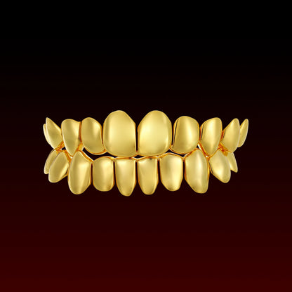 Non-Precious Dental Gold (NPG) Deep Cut Grillz