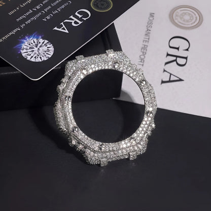 Octagonal Iced Watch Bezel Compatible with GA2100