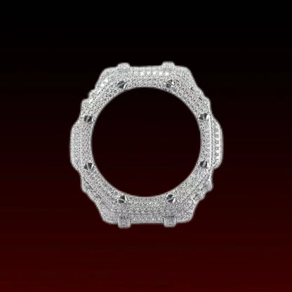Octagonal Iced Watch Bezel Compatible with GA2100