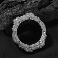 Octagonal Iced Watch Bezel Compatible with GA2100
