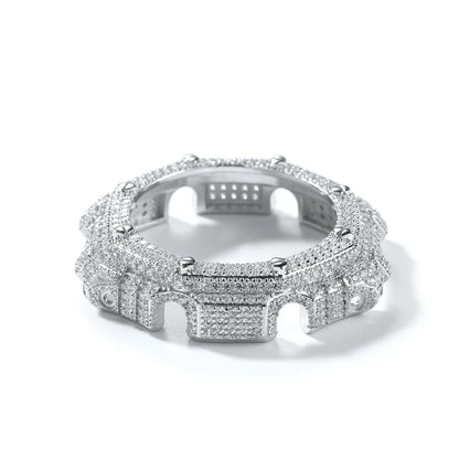 Octagonal Iced Watch Bezel Compatible with GA2100