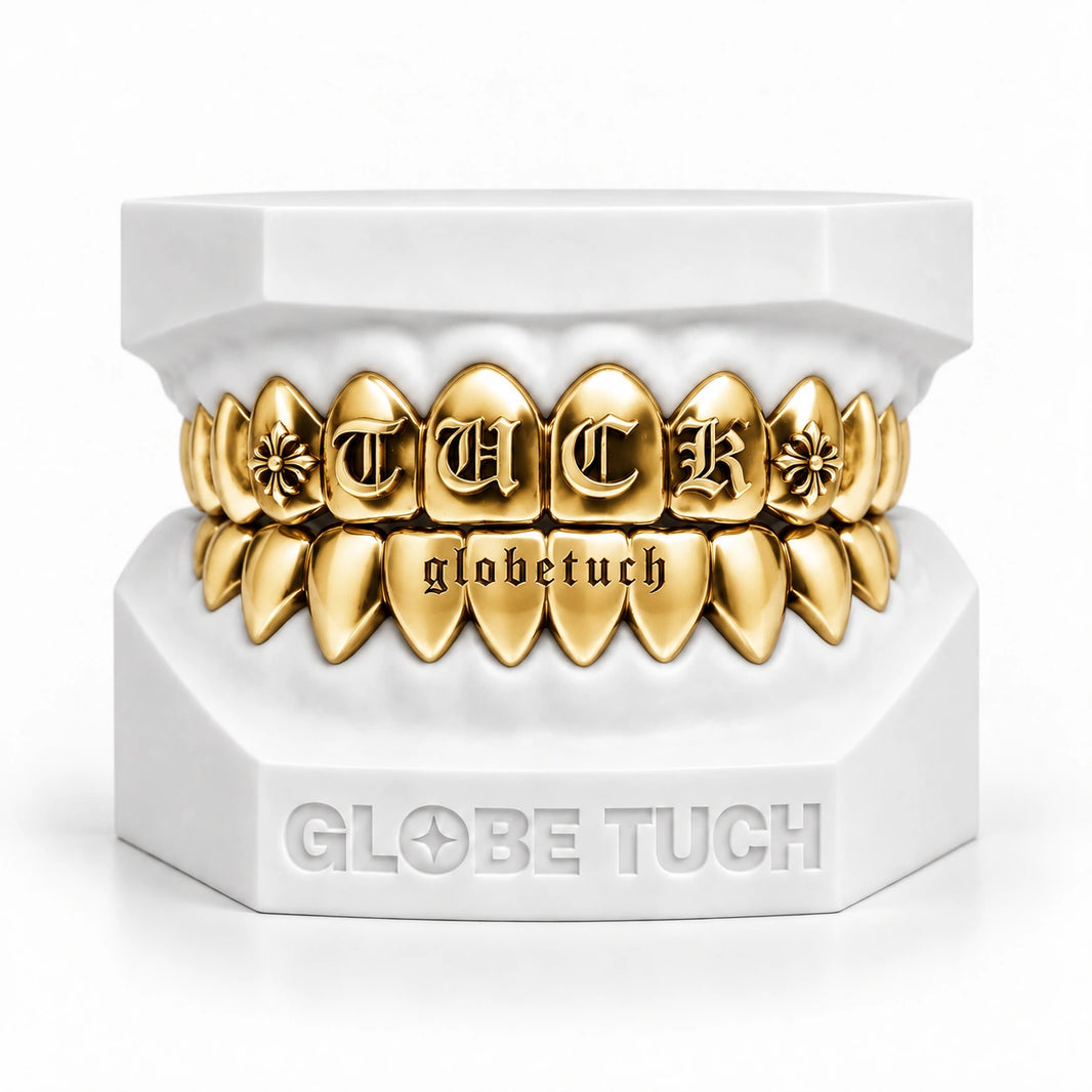 Old English Letter Custom Grillz