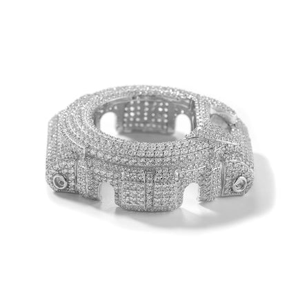 Pavé Iced Watch Bezel Compatible with DW6900