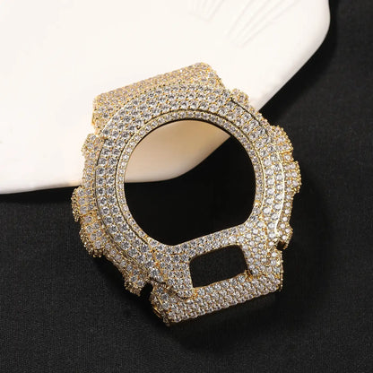 Pavé Iced Watch Bezel Compatible with DW6900