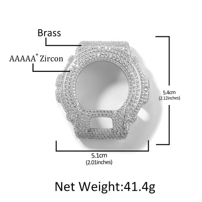 Pavé Iced Watch Bezel Compatible with DW6900
