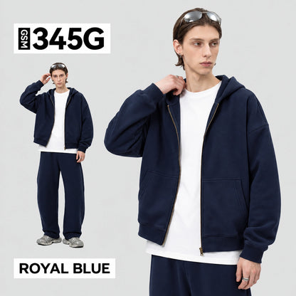 Oversized Zip-Up Hoodie