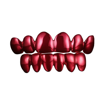 Color Plated Polished Custom Grillz