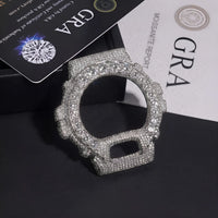 Round Stone Halo Watch Bezel Compatible with DW6900